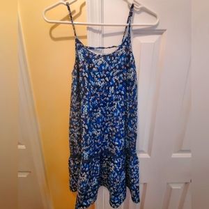 Blue floral summerdress